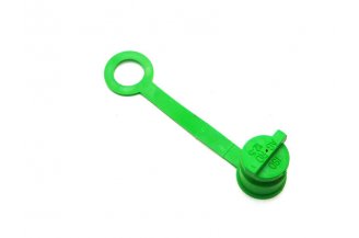 72114816Z: Dust cap plug ISO 12,5 green