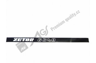 62459312: Nápis boční ZET 6340 L AGS