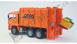 BRUDER 2762 - popelářské auto MAN