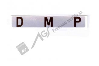 70118221: Štítek regulace hydrauliky D-M-P AGS