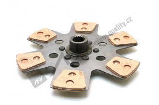 72011175: Travelling clutch plate d=280/18gr 7001-1175, 7001-1186, 7001-1198 ceramic AGS
