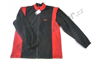 888405078: Fleece jacket ZET red and black - XXL