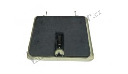 Poklop úplný čalouněný bílý