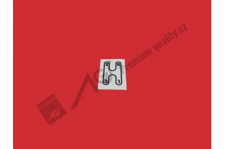 10197007: Štítek 3.R převodovky AGS