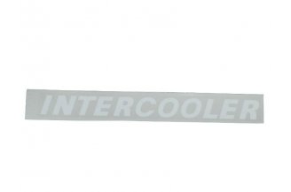 78802068: Decal INTERCOOLER smaller