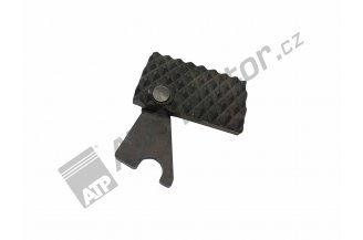 Z25PEDAL: Pedál brzdový litinový navařovací se záklopkou