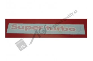 53802013: Nápis SUPER TURBO P AGS