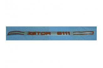 80804006: Decal ZET 8111 LH