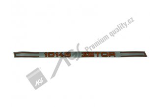 83805001: Nápis ZET 10145 P AGS