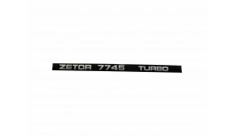 Seitenschild ZET 7745 L TURBO
