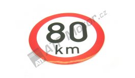 Manufacture´s max speed 80 km