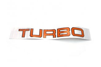 83802007: Aufschrift TURBO-Maske