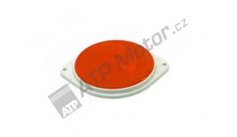 Reflektor orange 2 Griffe d=75,00 mm U