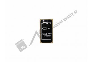 78130087: Štítek řazení PTO AGS