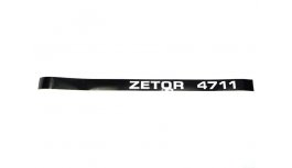 Decal ZET 4711 RH