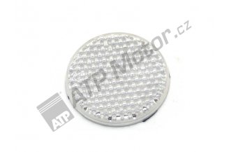 550012: Odrazka bílá samolepící  90x40 mm