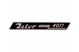 40115302: Decal ZET 4011 RH+LH