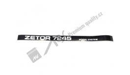 Nápis HORAL SYSTEM L AGS