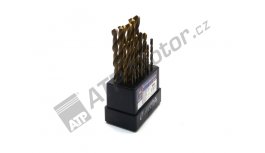 Vrtáky do kovu HSS TITAN 19ks