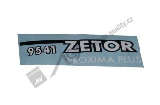 55802016: Nápis P 9541 AGS