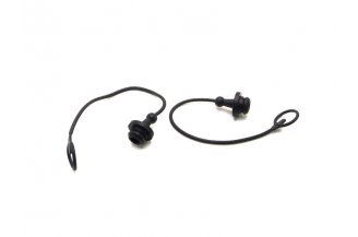 72114814GUM: Dust cap socket ISO 12,5 small black