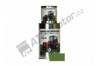 BARZELETUPUR1: Barva zelená tunisia polyuretanová 1,25 kg