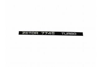 62119304TUR: Side decal ZET 7745 RH TURBO