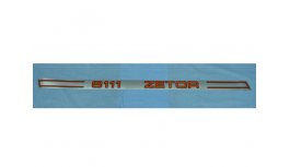 Aufschrift ZET 8111 P
