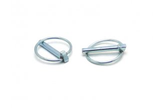 451164107,5: Pin with ring d=7,50 mm