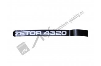 52802015: Nápis boční 4320 L MAJ-S AGS