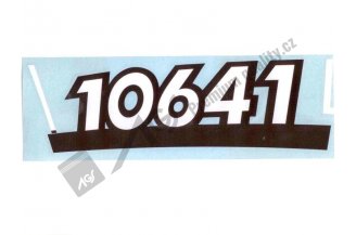 15802063: Nápis boční 10641 L AGS