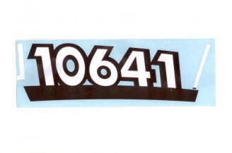 15802067: Side decal 10641 RH