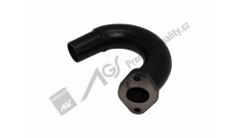 Koleno výfuku lakované 95-1404 AGS