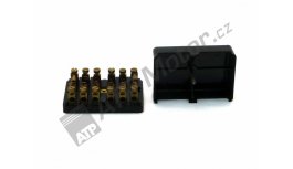 Skřínka pojistková 6 polová 443855005006 = 3 klemy