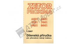 Příručka dílenská 8441 PROXIMA-převodovka