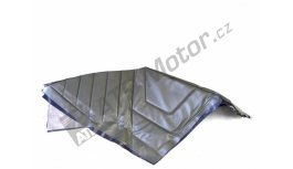 Mudguard upholstery RH grey BK 6245