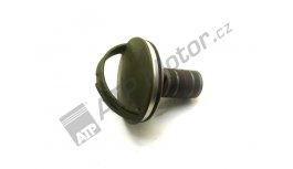 Víko hydraulického filtru magnetické