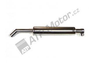Z251722.40: Exhaust silencer Z-25 stain less