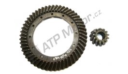 Gear and bevel pinion t=13/53