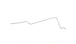 Brake pipe LH Super-E