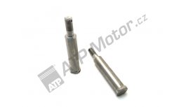 Deichselstift d=26x163,00 mm auf Bremse, Mutter M16