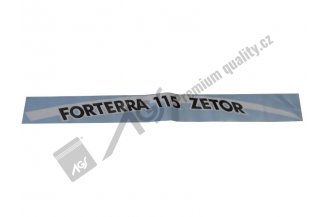 29802006: Nápis boční P Forterra 115 FRT AGS