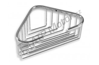 6064,0: Rohová polička malá hluboká Metalia Drátěný program chrom