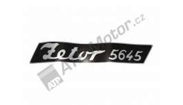 Nápis ZET 5645 L/P