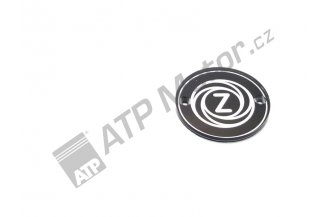 55115323: Emblem ZET oval for washer