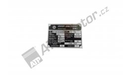 Production plate Z-50S