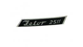 Decal ZET 2511 RH+LH 2511-5301, 2511-5302