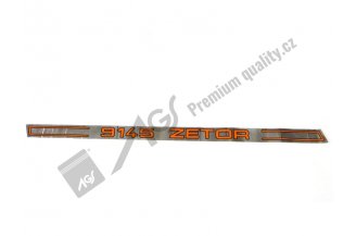84805002: Nápis ZET 9145 L AGS