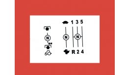 Schalttafel und Rückseite. VH 540