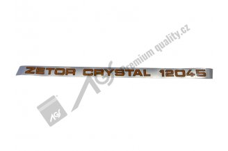 86803002: Nápis ZET CRYSTAL 12045 L AGS
